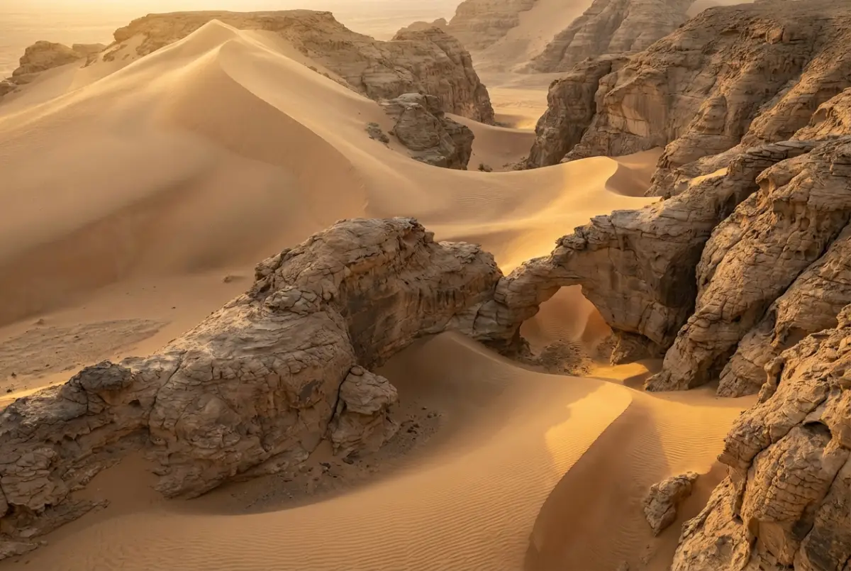 Aeolian Symphony: The Natural Orchestra of Wind, Sand, and Stone