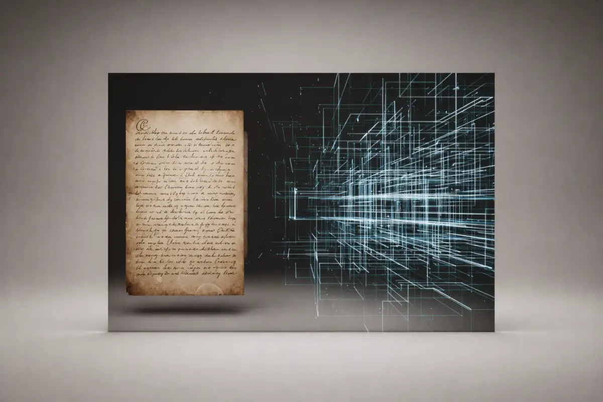 The Invisible Writer: From Ancient Incantations to Digital Code
