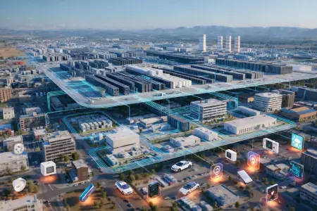 Cloud-Edge Continuum infrastructure connecting hyperscale cloud, edge computing nodes and endpoint devices